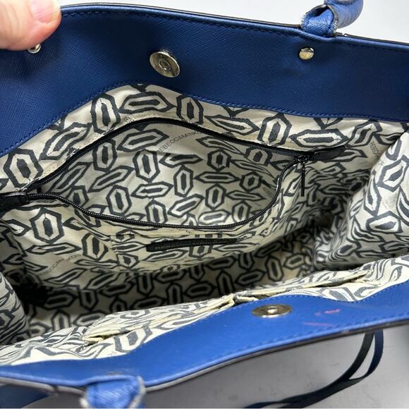 REBECCA MINKOFF MAB Blue Medium Tote Bag NWOT - Picture 8 of 9